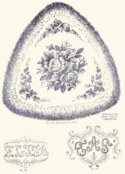 No. 58. LIQUEUR-STAND MAT,
No. 59, No. 60