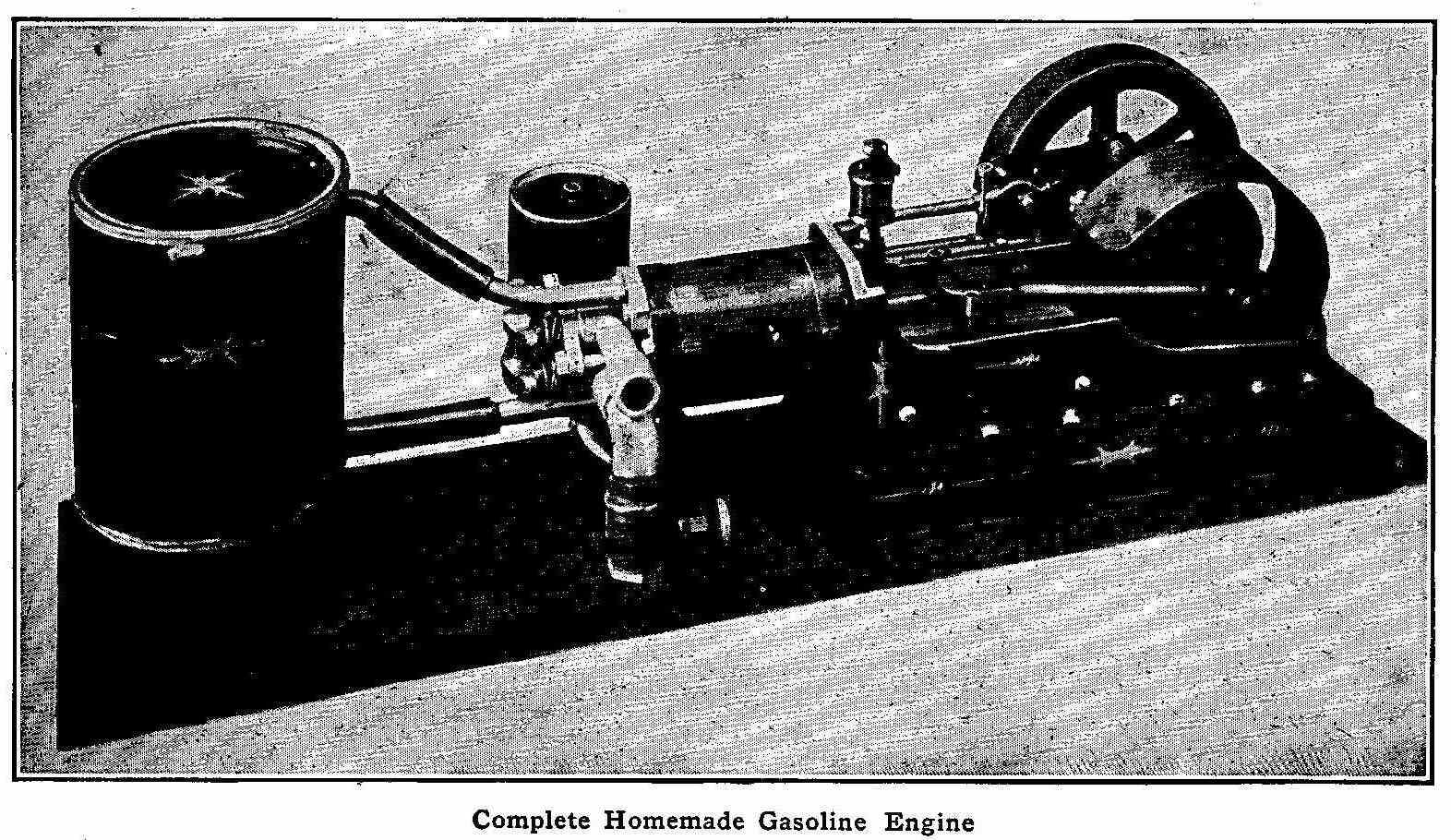 Complete Homemade Gasoline Engine