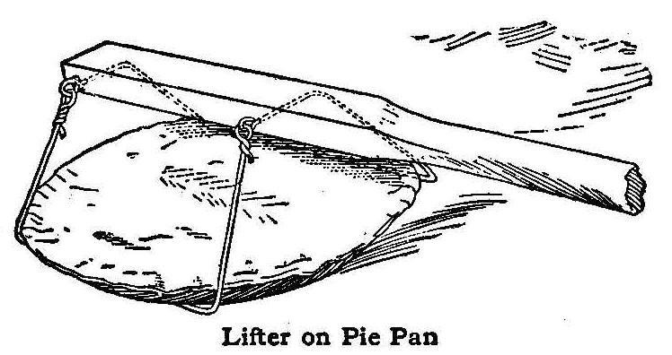 Lifter on Pie Pan