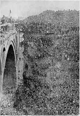 The wonderful exploit of one Brigade of the 46th Division, consisting
of the South Staffords and North Staffords Regts., who crossed the St.
Quentin Canal, which is part of the Hindenburg Line, by swimming in
life-belts. They gained their objectives and a