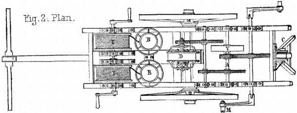  FIG. 2.&mdash;PLAN (Scale 1/25).