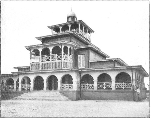 The Palace of the King of the Cameroons. The Palace of the King of the Cameroons.