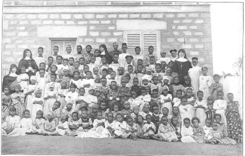The Mother Superior and Sisters of St. Joseph and
Their Converts at Old Calabar.