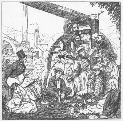 Illustration for "Recollections of an English Gold-Mine"
Once a Week, 1861.
