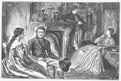 Illustration for "Wives and Daughters"
The Cornhill, 1864.