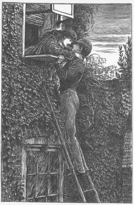 Illustration for "The Adventures of Harry Richmond"
The Cornhill, 1870.
