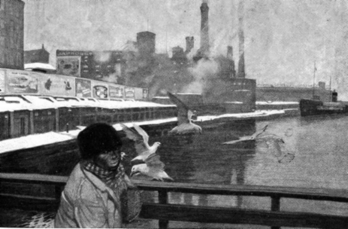 A RIVER-FRONT HARMONY IN BLACK AND WHITE&mdash;CHICAGO