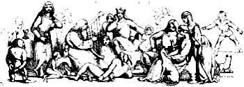 [Illustration:
                 A pale Herald interrupteth the Feast]