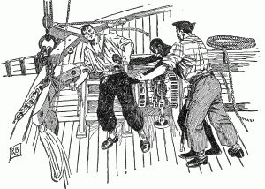 "BOUND THEM TO THE CHAIN CABLE" "BOUND THEM TO THE CHAIN CABLE"