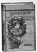 Specimen Cover of the Ragged Dick Series. Specimen Cover of the Ragged Dick Series.
