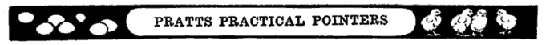 PRATTS PRACTICAL POINTERS PRATTS PRACTICAL POINTERS