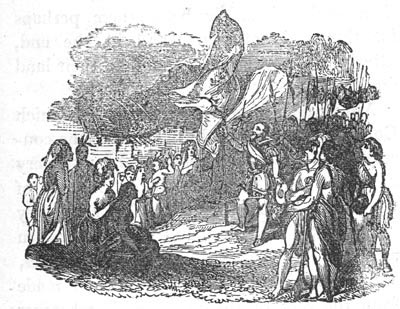 Columbus taking formal possession Columbus taking formal possession