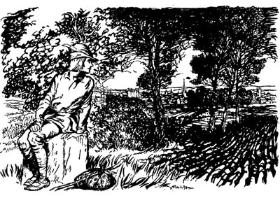 Dick Whittington hears Bow Bells Dick Whittington hears Bow Bells