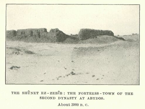 089.jpg the Shunet Ez-zebib: The Fortress-town, About
3900 B.c. 
