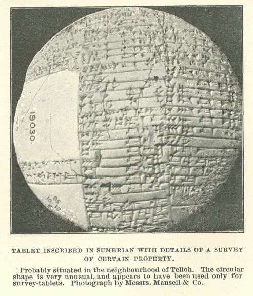 192.jpg Tablet Inscribed in Sumerian With Details of A
Survey of Certain Property. 

