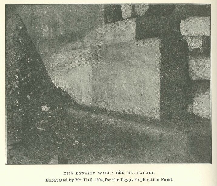 324.jpg Xith Dynasty Wall: D�r El-bahari. 
