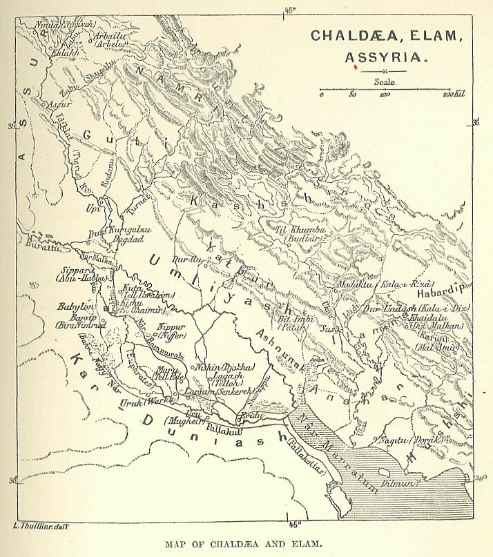 045.jpg Map of Chald�a and Elam. 
