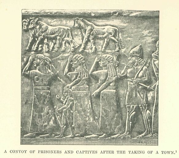 204.jpg a Convoy of Prisoners and Captives After The Taking of a Town