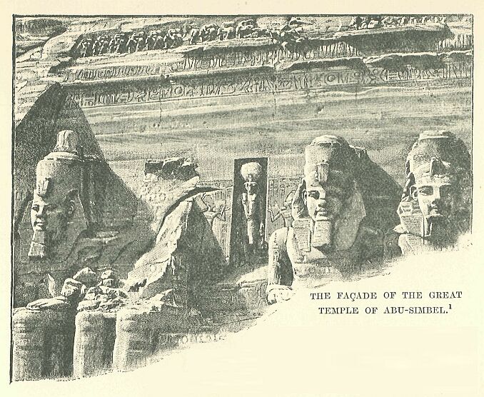 417.jpg the Fa�ade of The Great Temple Of Abu-simbel 