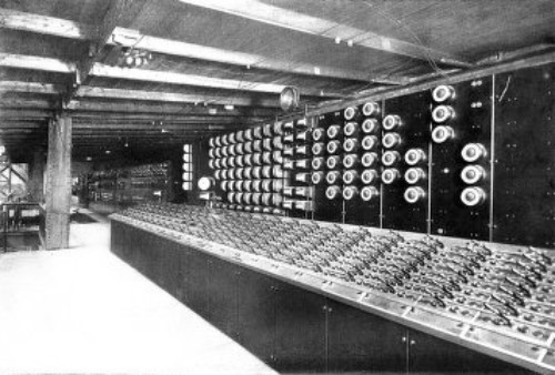 CONTROL AND INSTRUMENT BOARD&mdash;MAIN POWER STATION