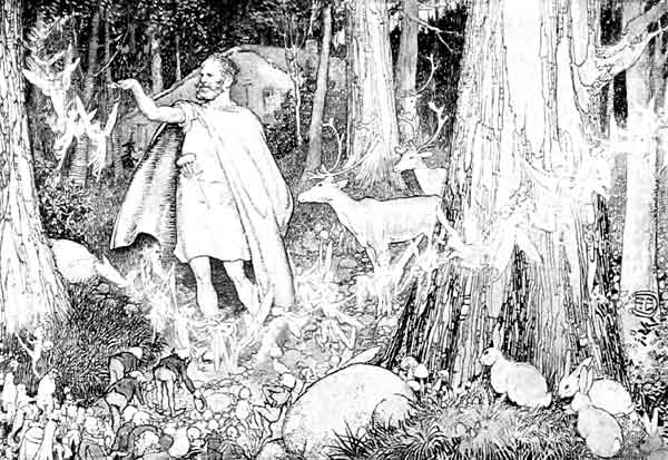 Now haste ye all," cried Claus,&mdash;"haste ye all to your homes