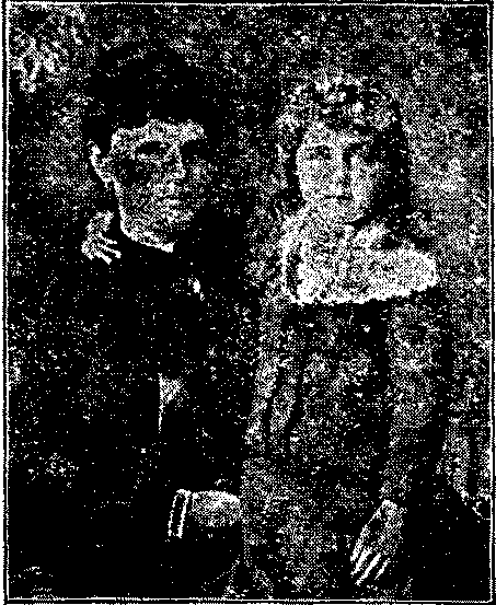 Illustration:
Mrs. Reel and Daughters.