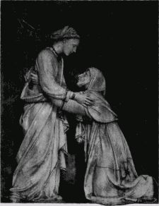 &lowast; Andrea della Robbia. Begegnung der Maria mit Elisabeth in S.&nbsp;Domenico zu Pistoja.