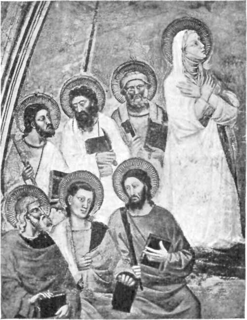 FIG. 23.&mdash;ORCAGNA, PARADISE (DETAIL).

S. M. NOVELLA, FLORENCE.