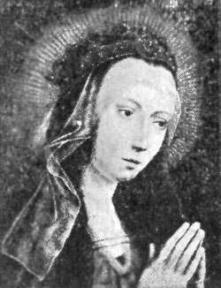FIG. 76.&mdash;MASSYS. HEAD OF VIRGIN. ANTWERP.
