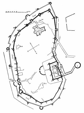 Plan g&eacute;n&eacute;ral de la Cit&eacute;.