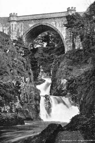 The Liffey Poulafouca Falls