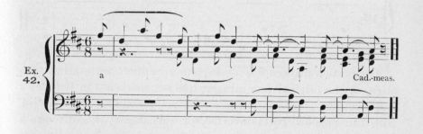 Example 42.  Fragment of Beethoven.