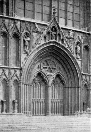 The West Front&mdash;Main Entrance.