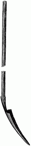 Fig. 26 - FINISHING SCOOP. Illustration: Fig. 26 - FINISHING SCOOP.