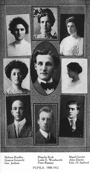 Pupils, 1908-1912 Pupils, 1908-1912