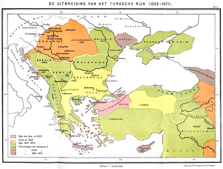De Uitbreiding van het Turksche Rijk (1353&nbsp;1671)