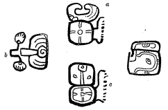 Fig. 7.&mdash;Symbols of the cardinal points.