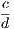 c-d