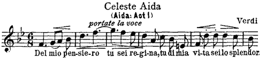 Celeste Aida (Aida: Act I) Verdi Celeste Aida (Aida: Act I) Verdi