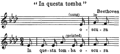 In questa tomba, Beethoven In questa tomba, Beethoven