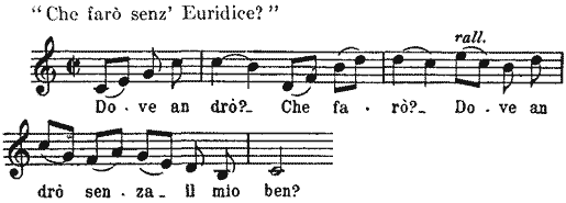 Che farò senz' Euridice? Che farò senz' Euridice?
