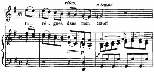tu règnes dans mon coeur! tu règnes dans mon coeur!
