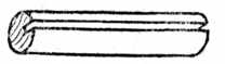 Fig. 192.&mdash;Dowel
    with Groove.
