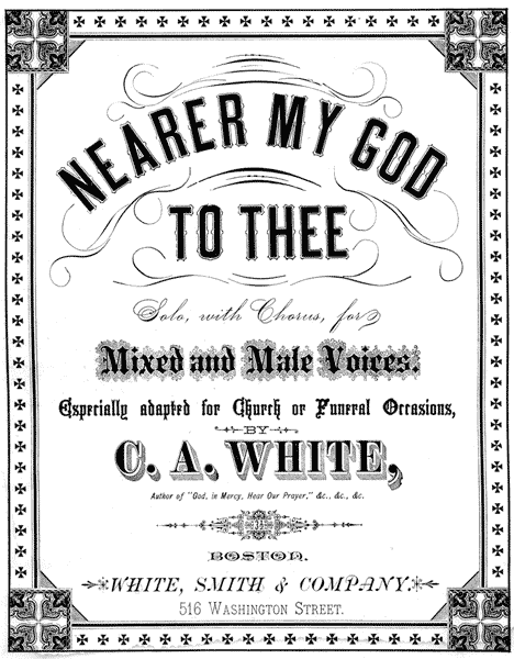 Nearer My God sheet music Nearer My God sheet music