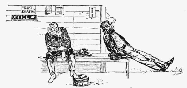 "I DON'T SEE THE USE OF YOUR HARPING ON THAT AFFAIR,"
SAID HARDMAN.