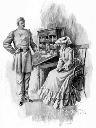 "'You were a traitor to the South!' said General
Beauregard, coldly."