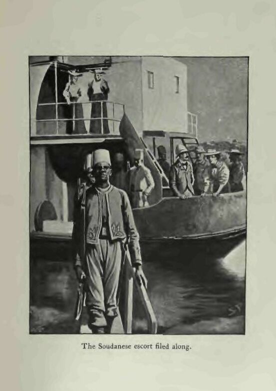 The Soudanese Escort Filed Along P54