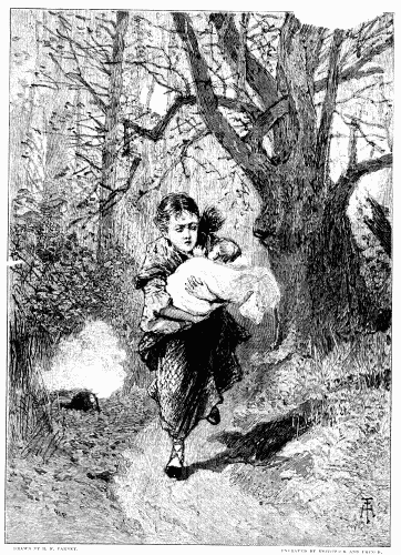 ONWARD WITH HER PRECIOUS BURDEN, THROUGH SHOT AND
SHELL