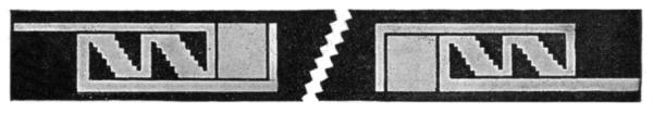 Fig. 351&mdash;Bifurcated rectangular design
