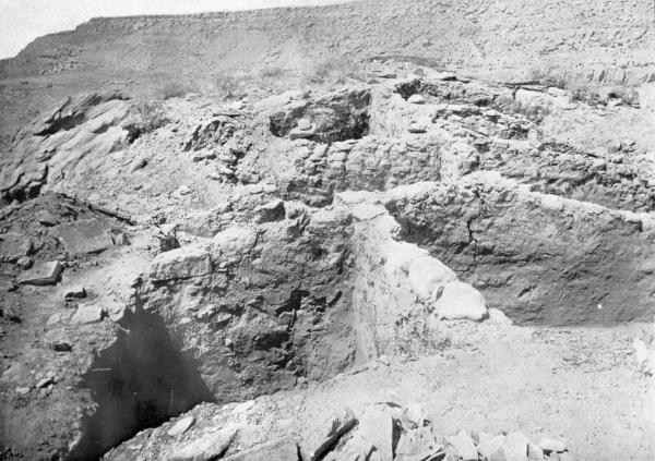 PL. CXVII&mdash;
EXCAVATED ROOMS ON THE ACROPOLIS OF SIKYATKI